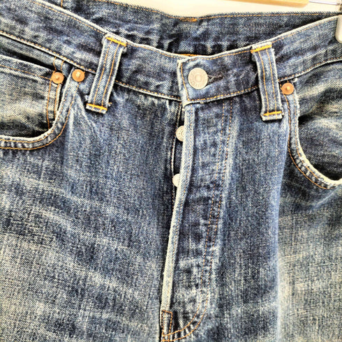 リーバイス Levis 90S 1999年11月製造 ボタン裏刻印555 ビックE 501XX メンズ W36 L36