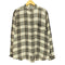 NEUTRAL GEAR インド製 バンドカラー チェック シャツ メンズ import:M