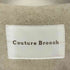 クチュールブローチ Couture brooch ビジュー釦ロングコート レディース S
