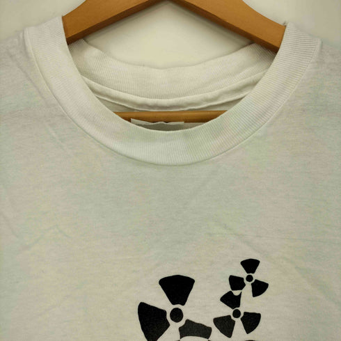 ヘインズ Hanes 90S USA製 nuclear science institute 原子力 科学研究所 シングルステッチ 両面プリント Tシャツ メンズ import:XL