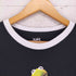 エックスガール X-girl THE MUPPETS KERMIT THE FROG RINGER S/S TEE レディース L