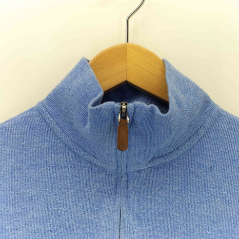 ポロラルフローレン POLO RALPH LAUREN ポニー刺繍 ハーフジップ スウェット メンズ import:M