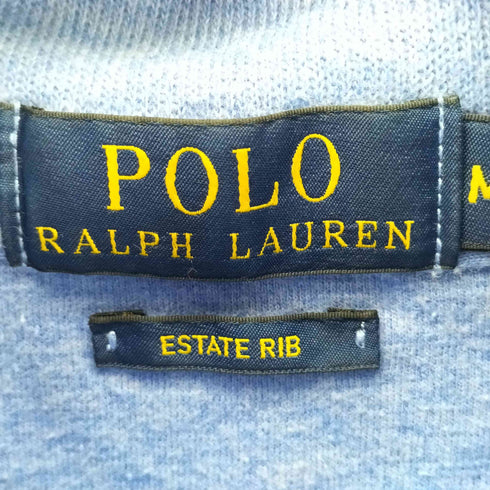 ポロラルフローレン POLO RALPH LAUREN ポニー刺繍 ハーフジップ スウェット メンズ import:M