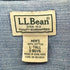 エルエルビーン L.L.Bean 90-00S 香港製 ボタンダウン デニム L/S シャツ メンズ import:L