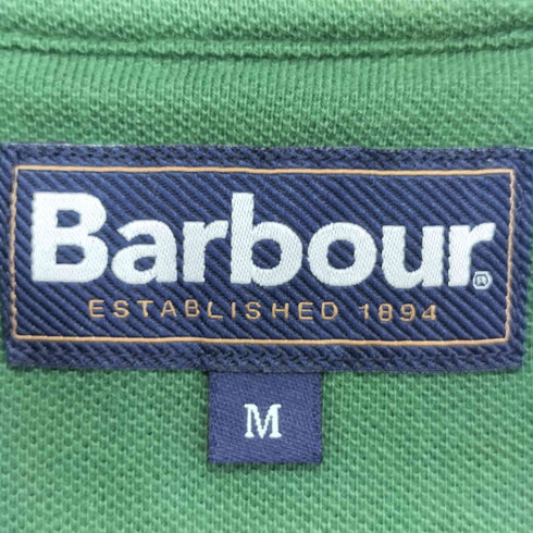 バブアー Barbour ロゴ スポーツ ポロシャツ メンズ import:M