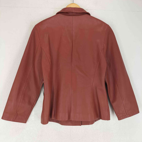 bel gusto lamb leather ラムレザー5Bテーラードジャケット レディース 11