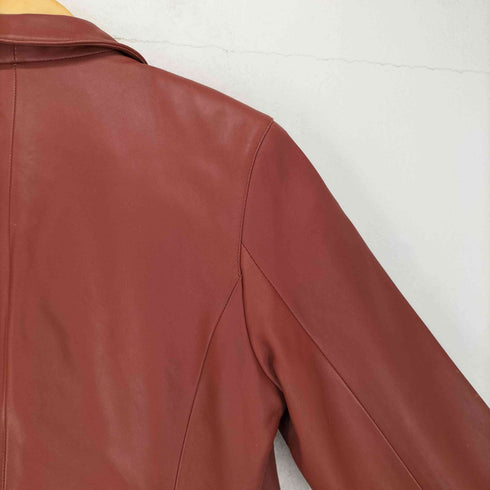 bel gusto lamb leather ラムレザー5Bテーラードジャケット レディース 11