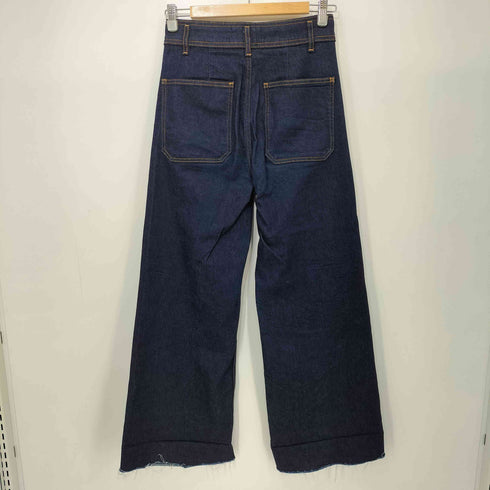 ザラ ZARA THE PATCHPOCKETS MARINE STRAIGHT レディース JPN:36