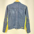 ディーゼル DIESEL YELLBAN ダブルジップ エルボーパッチ デニム ライダースジャケット Y2k メンズ import:XS