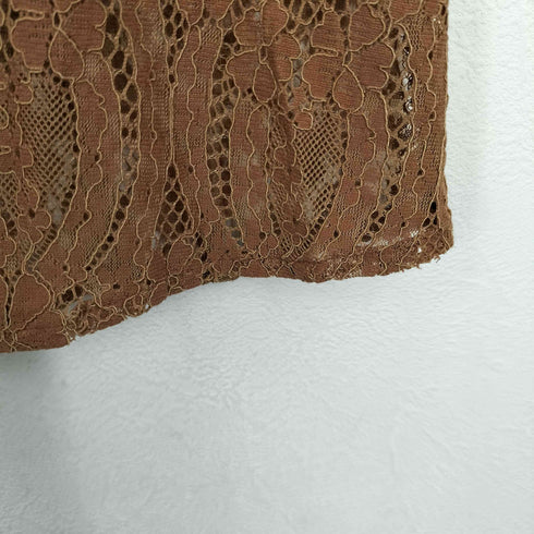 レベッカブティック LEBECCA boutique 総レース シャツ 半袖 ワンピース レディース FREE