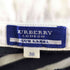 バーバリーブルーレーベル BURBERRY BLUE LABEL ワンポイント刺繍 レースアップ ボーダー S/S ポロシャツ Y2K レディース EUR:38