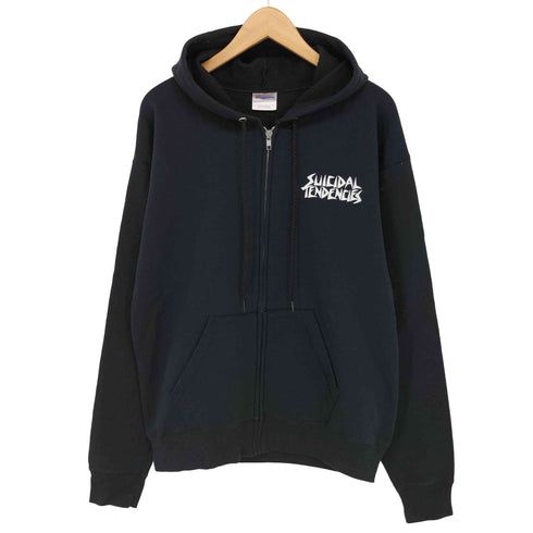 ヘインズ Hanes 90s アーティストプリント ジップパーカー メンズ JPN:M