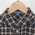 バーバリーブルーレーベル BURBERRY BLUE LABEL ワンポイント刺繍 フリル スナップボタン チェック L/S ウエスタン シャツ レディース FR:36