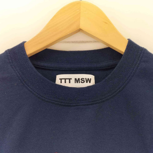 ティーモダンストリートウエア TTT_MSW 26SS TTT wave logo T-shirt メンズ JPN:S