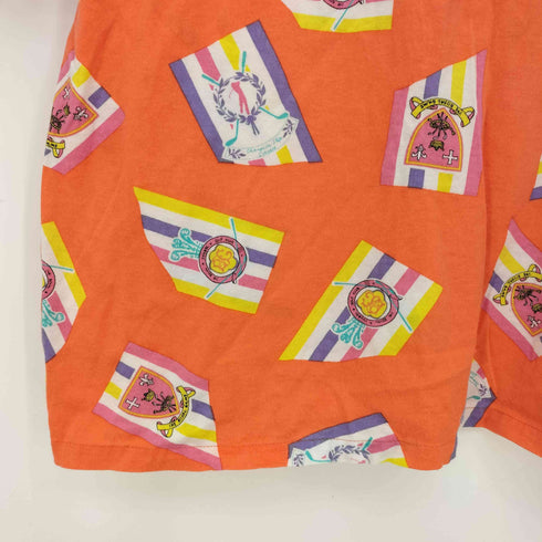 クリスチャンディオール Christian Dior SPORTS 総柄 短丈 S/S ポロシャツ レディース import:L