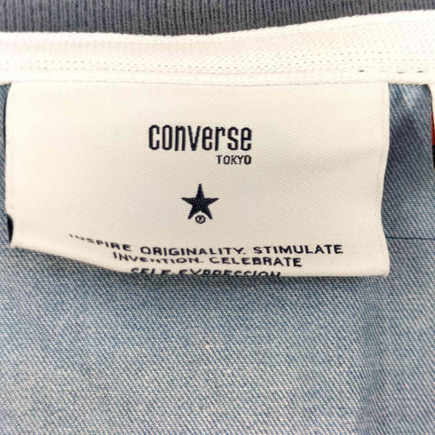 コンバース CONVERSE 半袖 デニムプルオーバー メンズ