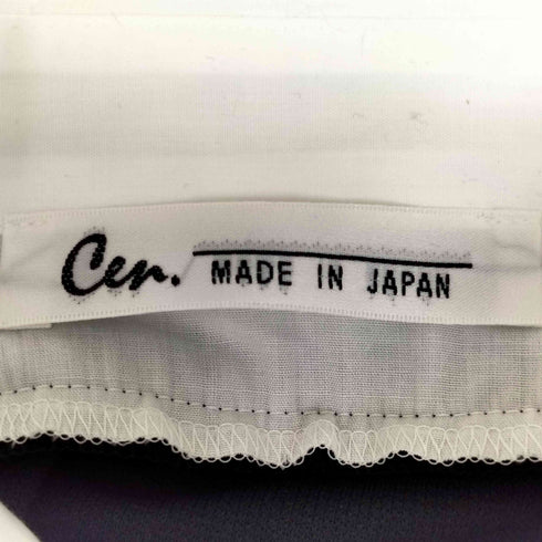 Cen キバエリドッキングブラウス レディース F