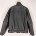 ザラ ZARA フェイクムートン フライトジャケット メンズ import:L