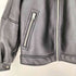 ザラ ZARA フェイクムートン フライトジャケット メンズ import:L