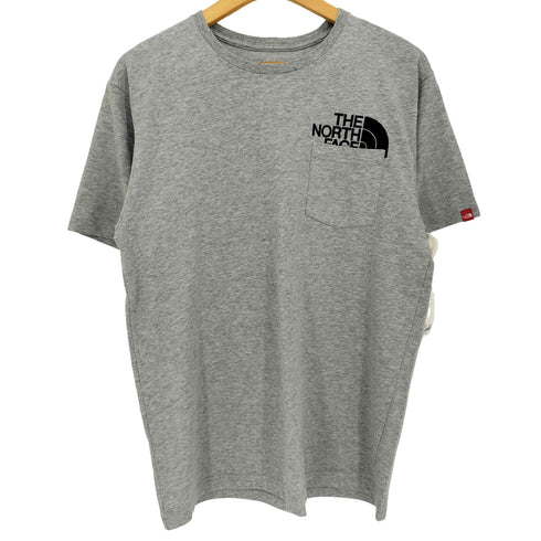 ザノースフェイス THE NORTH FACE ロゴプリント ポケット 半袖 Tシャツ メンズ import:XL