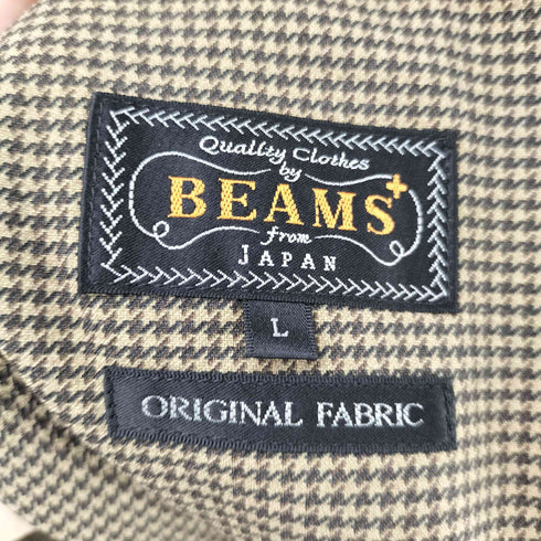 ビームスプラス BEAMS+ 22SS チェック プリント コンフォート 3ボタン ジャケット テーラード メンズ JPN:L