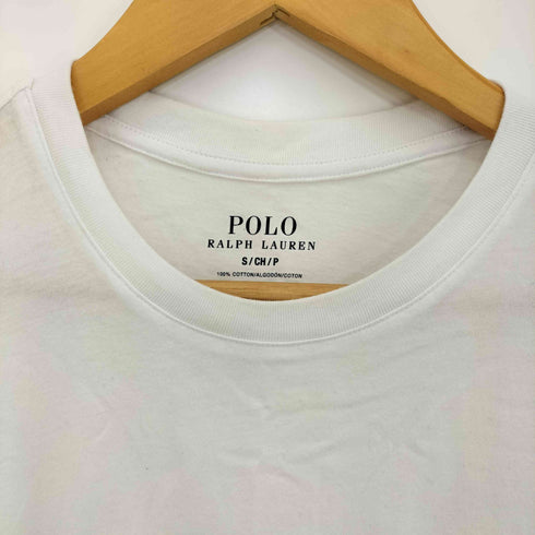 ポロラルフローレン POLO RALPH LAUREN 裾ポニー刺繍 クルーネック 半袖Tシャツ メンズ import:S