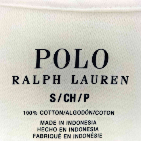 ポロラルフローレン POLO RALPH LAUREN 裾ポニー刺繍 クルーネック 半袖Tシャツ メンズ import:S