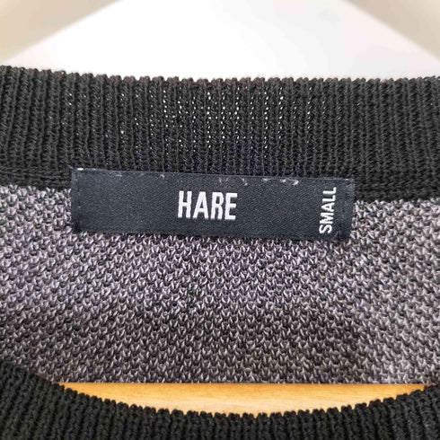 ハレ HARE アブストラクトニットプルオーバー メンズ JPN:S