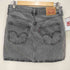 リーバイス Levis ICON SKIRT ブラック デニム スカート レディース 26