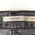 リーバイス Levis ICON SKIRT ブラック デニム スカート レディース 26