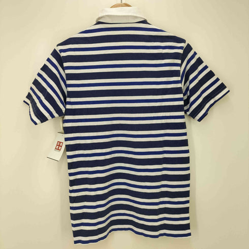 ポロバイラルフローレン Polo by RALPH LAUREN ポニー 刺繍 ボーダー ラガー ポロシャツ レディース 160