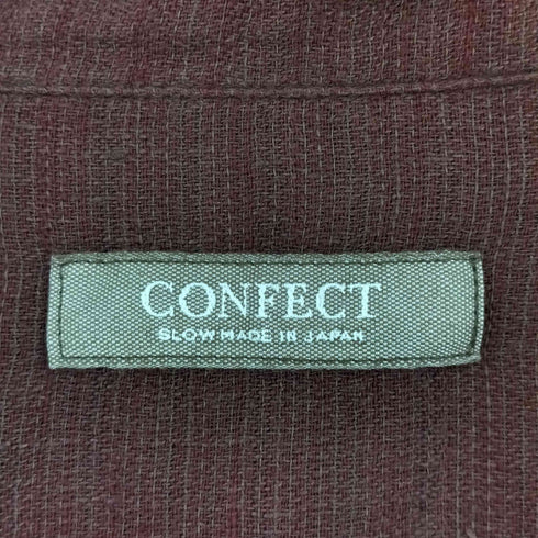 コンフェクト confect リネンオープンカラーシャツ メンズ 3