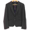 ポールスミスブラックレーベル Paul Smith BLACK LABEL 裏地 一部総柄 2B ジャージーテーラードジャケット レディース 44 L