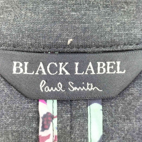 ポールスミスブラックレーベル Paul Smith BLACK LABEL 裏地 一部総柄 2B ジャージーテーラードジャケット レディース 44 L