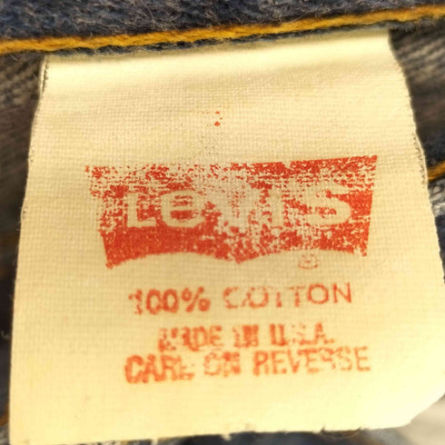リーバイス Levis 80s~90s 赤文字パッチ ボタン裏544 501 ストレートデニムパンツ レディース