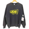 ラッセルアスレチック RUSSELL ATHLETIC 90s USA製 LRCHS TIGERS カレッジ ラバープリント 前V クルーネックスウェット メンズ import:XL