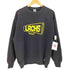 ラッセルアスレチック RUSSELL ATHLETIC 90s USA製 LRCHS TIGERS カレッジ ラバープリント 前V クルーネックスウェット メンズ import:XL