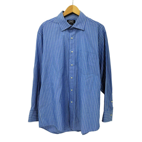 チャップスラルフローレン CHAPS RALPH LAUREN 90S COLLINS ストライプ コットン L/S シャツ メンズ