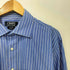 チャップスラルフローレン CHAPS RALPH LAUREN 90S COLLINS ストライプ コットン L/S シャツ メンズ