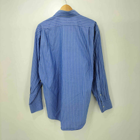 チャップスラルフローレン CHAPS RALPH LAUREN 90S COLLINS ストライプ コットン L/S シャツ メンズ
