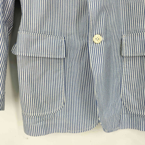 ビームスプラス BEAMS+ 3B Jacket Seersucker シアサッカー ストライプ メンズ JPN:S