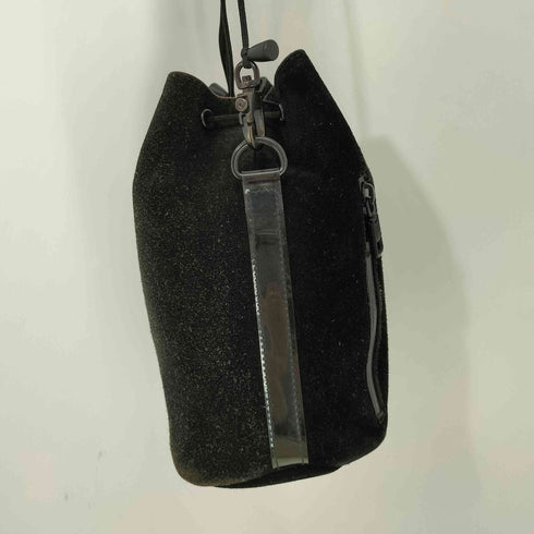 AS2OV WATER PROOF SUEDE DRAWSTRING BAG メンズ
