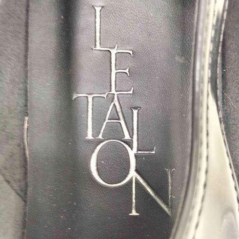 ルタロン Le Talon 厚底カットワークオックスブラック レディース JPN:23.5