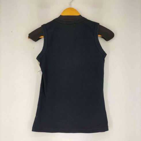 バーバリーブルーレーベル BURBERRY BLUE LABEL ラインストーン加工 タンクトップ レディース JPN:38