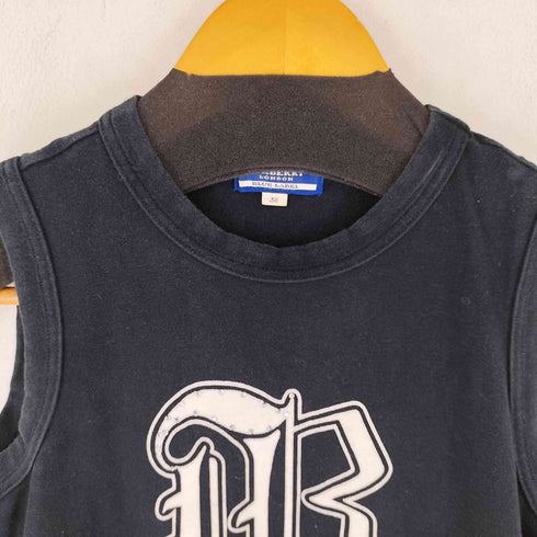バーバリーブルーレーベル BURBERRY BLUE LABEL ラインストーン加工 タンクトップ レディース JPN:38