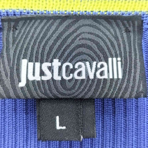 ジャストカヴァリ Just Cavalli イタリア製 レーヨン100 サマーニット レディース import:L