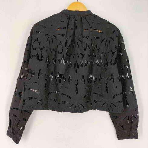アイテムズアーバンリサーチ ITEMS URBAN RESEARCH レースクロップドシャツ レディース FREE