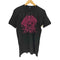 アンプリファイド AMPLIFIED ラインストーン ダメージ加工 フロントプリントバンドTシャツ Y2K メンズ M