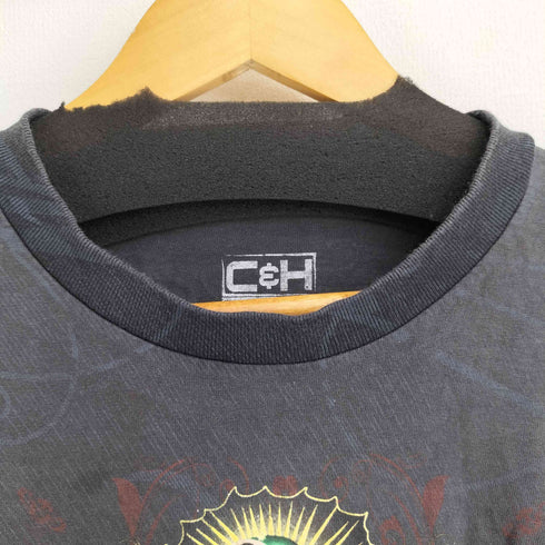 C&H SPORTS WEAR 両面プリント S/S Tシャツ メンズ import:M