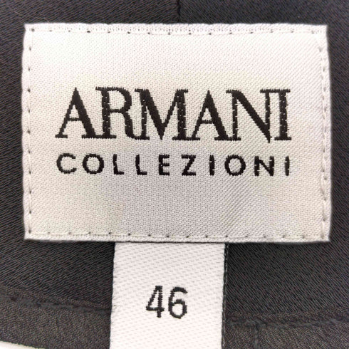 アルマーニコレツィオーニ ARMANI COLLEZIONI ポリ100 ワイドスラックス レディース 46
